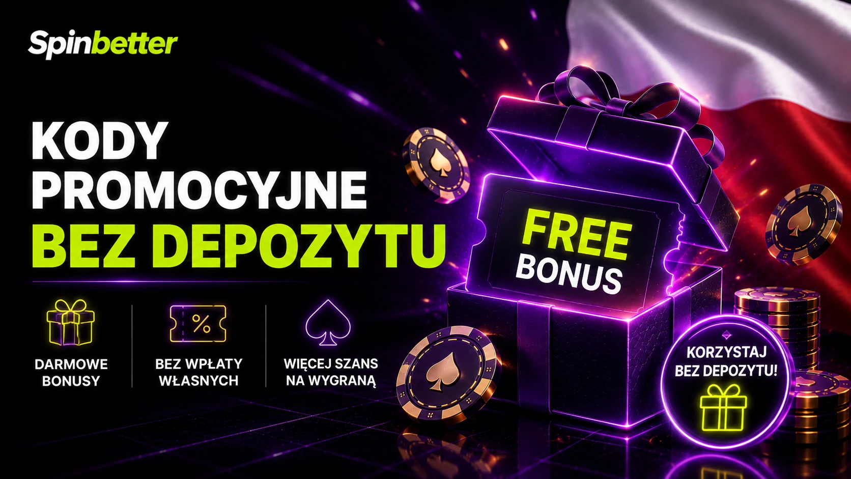 Dlaczego SpinBetter nie oferuje osobnego bonusu bez depozytu